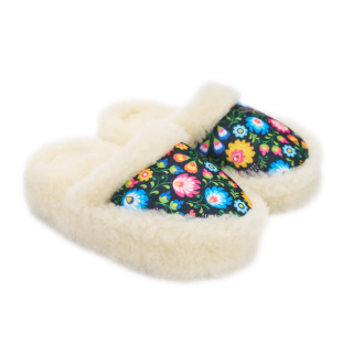 Kapcie miękkie, puchatki pantofle damskie, wygodne kapciuszki domowe - numer 513