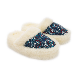 Ciepłe domowe kapcie damskie Wygodne klapki do domu - numer 525